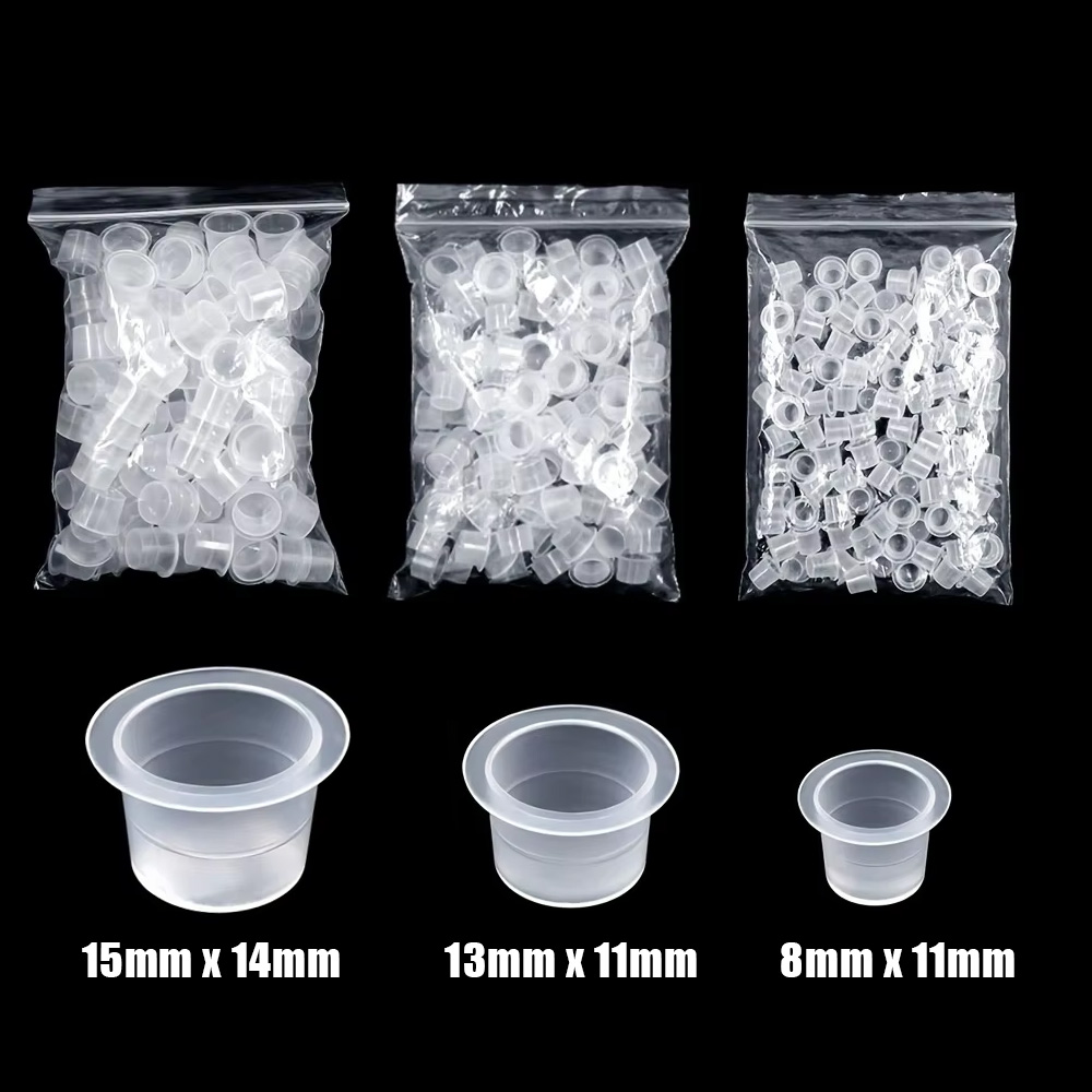 1000/100pcs Disposable Tattoo  - Calligraphy Ink Bottle 评论和价格
