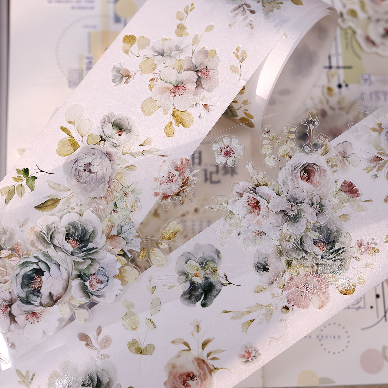 XiaoBaiJia Studio Vintage Soft - Washi Tape Set 评论和价格