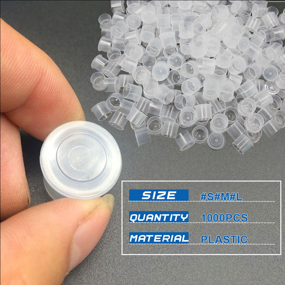 300/100pcs Tattoo Ink Cups Cap - Calligraphy Ink Bottle 评论和价格