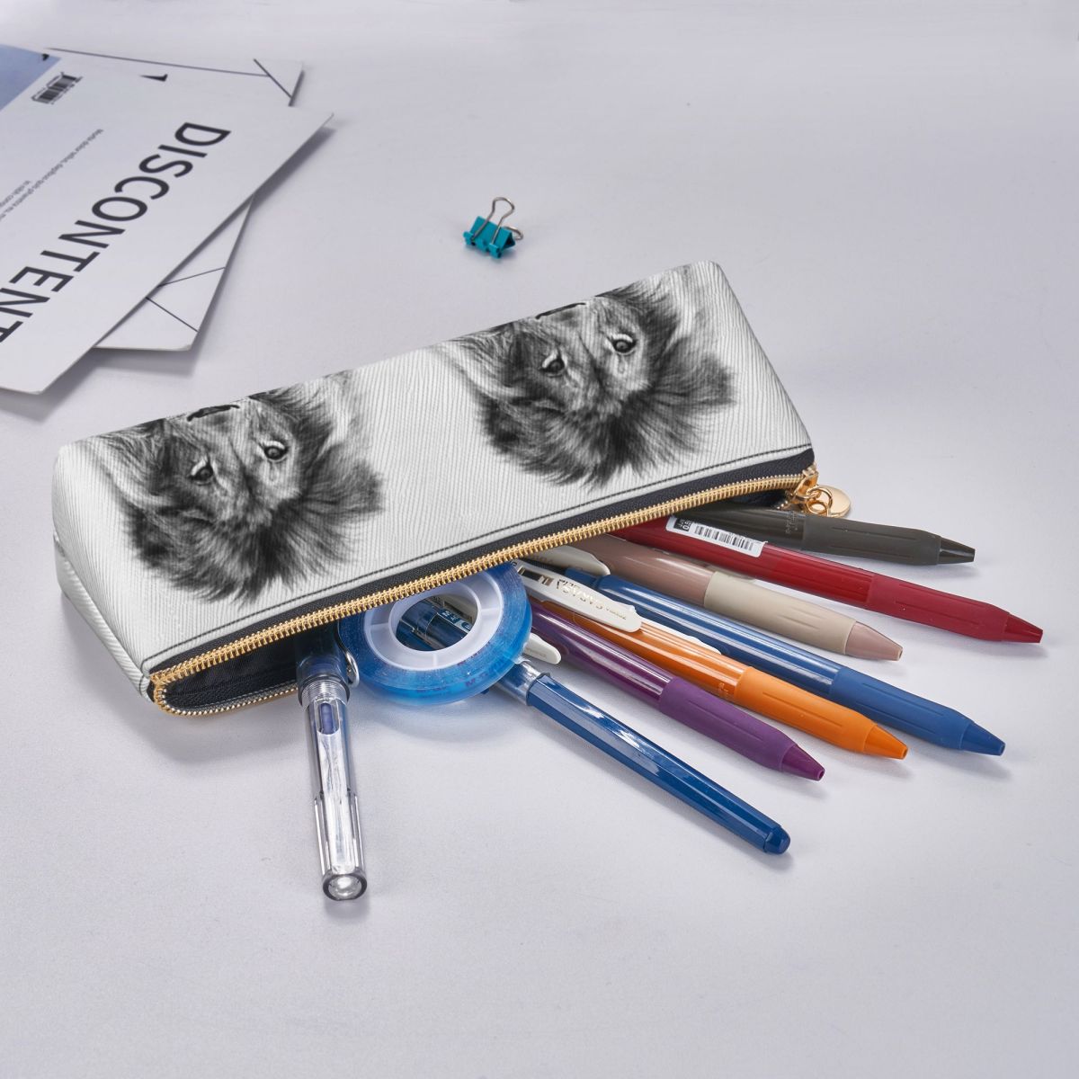 Lion Pencil Case for Kids Scho - Lion Stationery & Office Supply(Kunshan)Co.Ltd 评论和价格