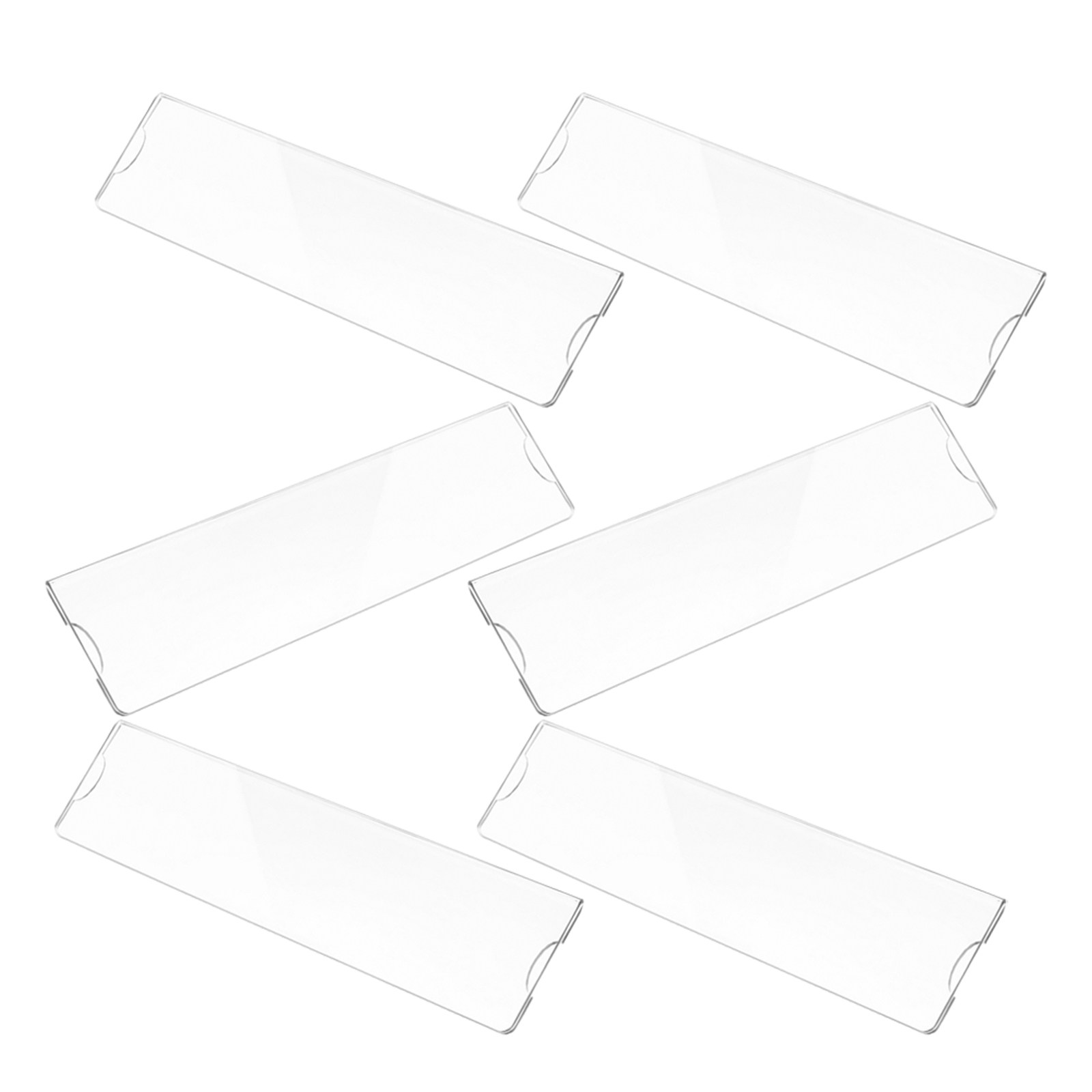 6Pcs Acrylic Name Plate Holder - Desk Name Plate 评论和价格