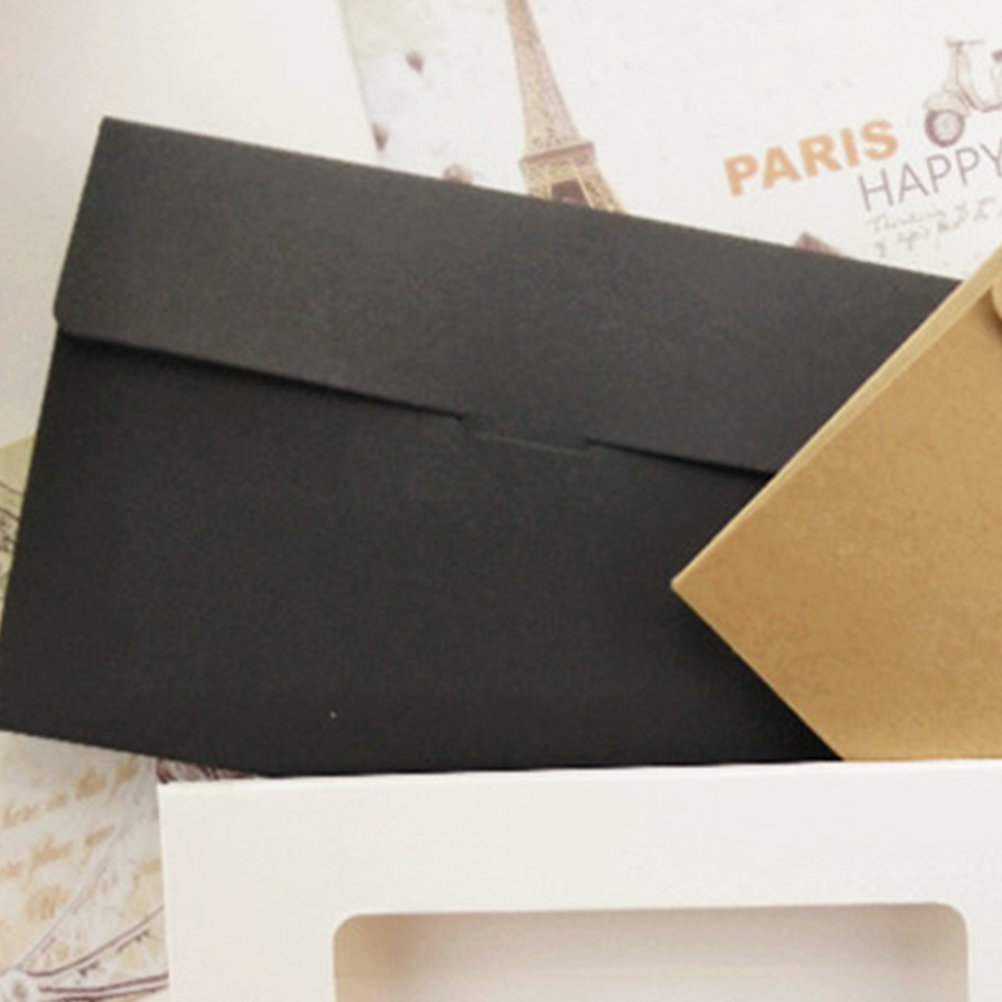 10Pcs Envelop Storage Box Smoo - Letter Envelope Kraft 评论和价格