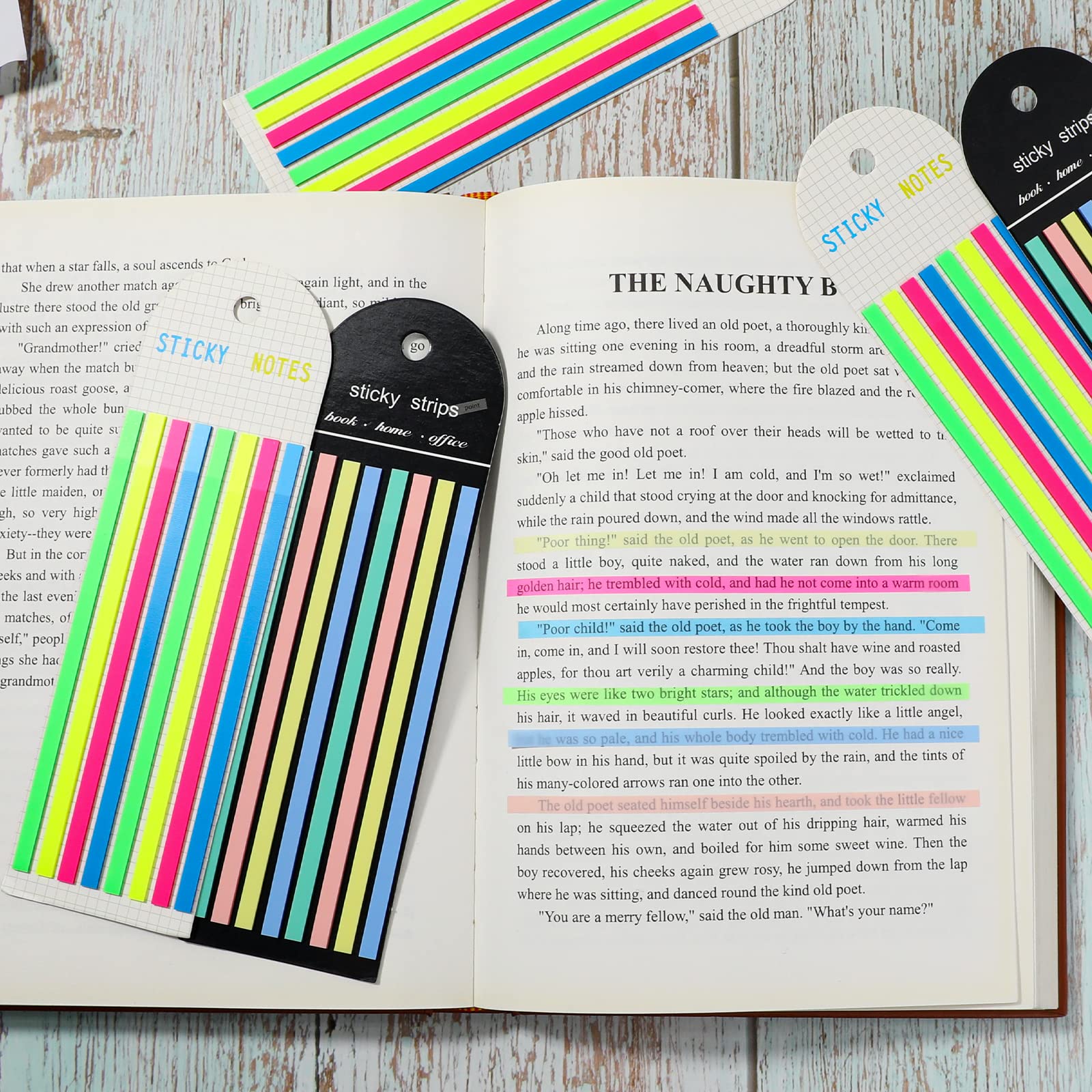 Multi-colored Long Strip Index - Index Tab Divider 评论和价格