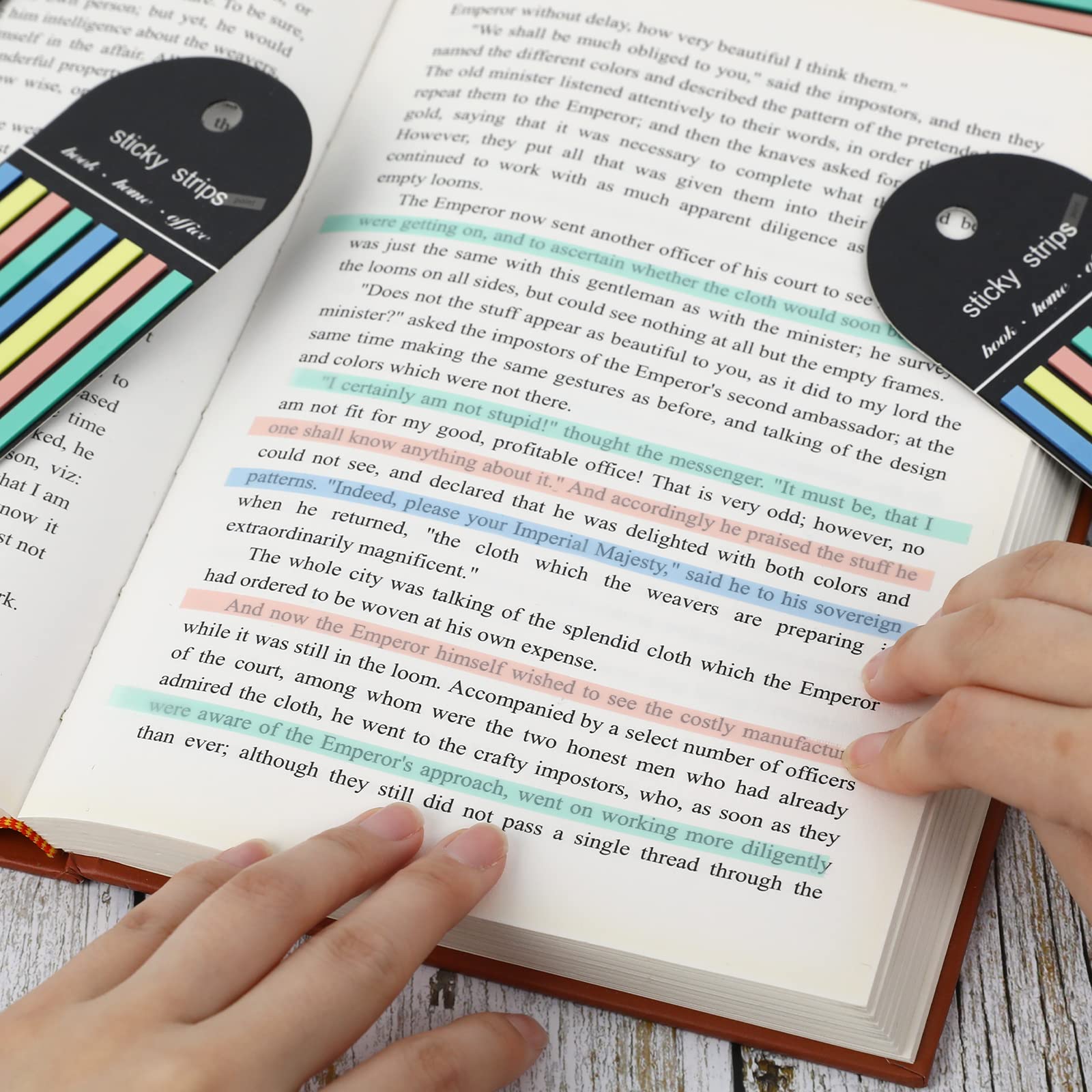 Multi-colored Long Strip Index - Index Tab Divider 评论和价格
