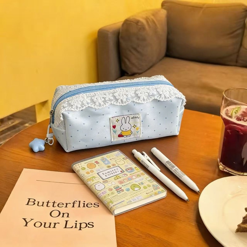 Minimalist Miffy Polka Dot Pen - Pencil Case Large 评论和价格