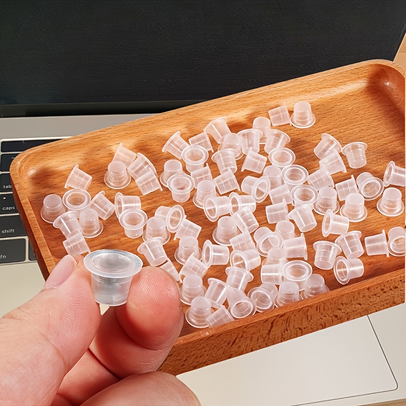 100/1000pcs Tattoo Large Mediu - Calligraphy Ink Bottle 评论和价格