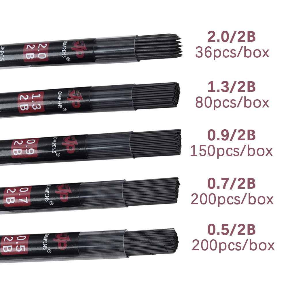 1box Large Capacity Round Tube - Mechanical Pencil Lead 评论和价格
