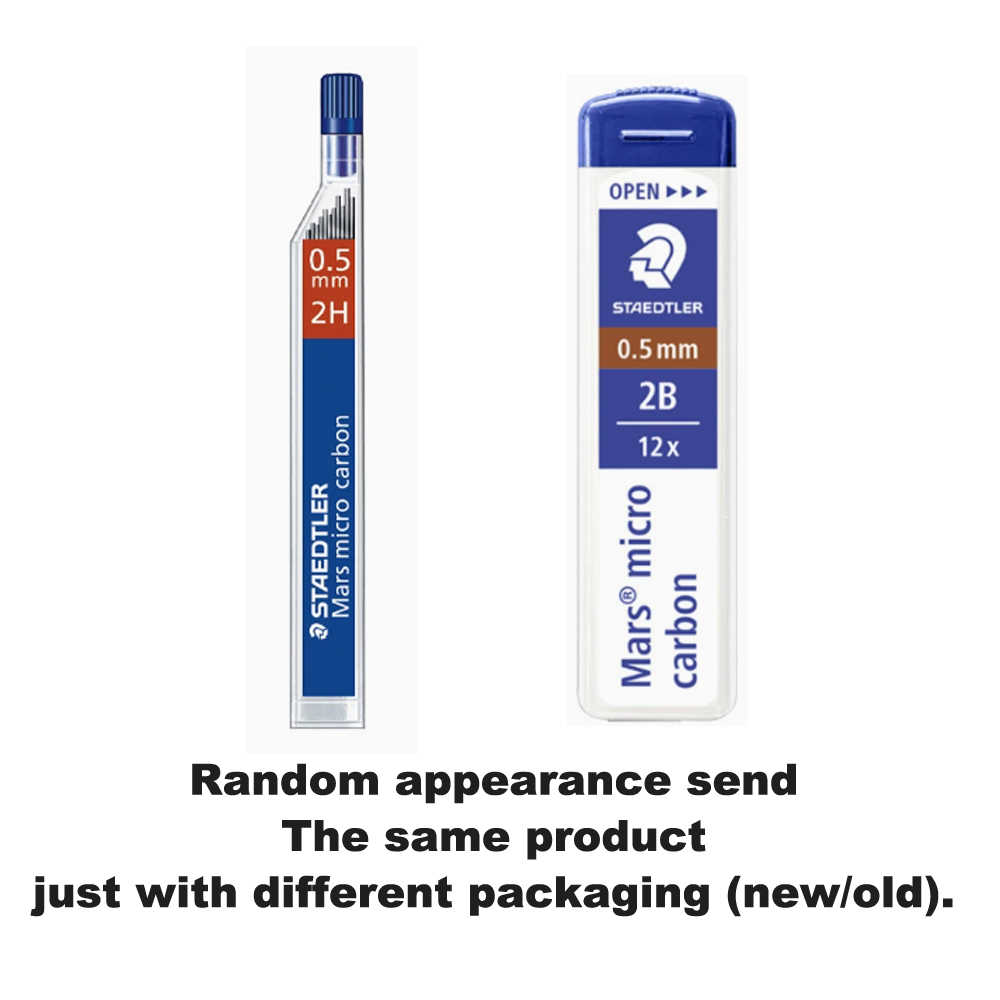 Pack of 4 - STAEDTLER Mars Mic - Mechanical Pencil Lead 评论和价格