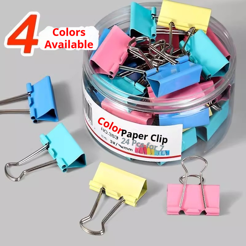 Colored Binder Clips Mixed Col - Binder Clip Assorted 评论和价格