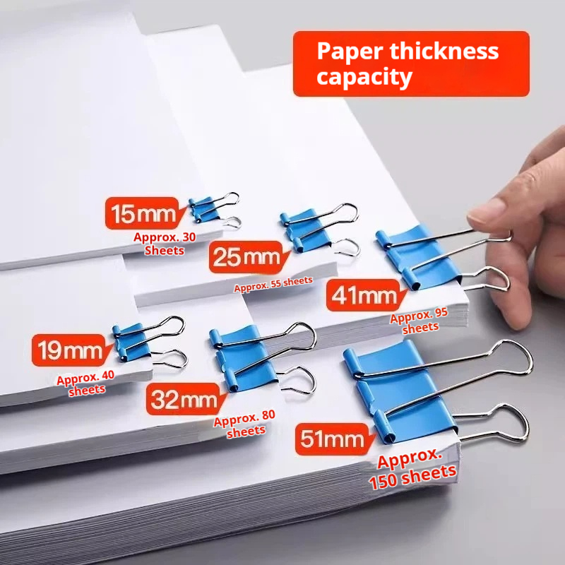 Colored Binder Clips Mixed Col - Binder Clip Assorted 评论和价格